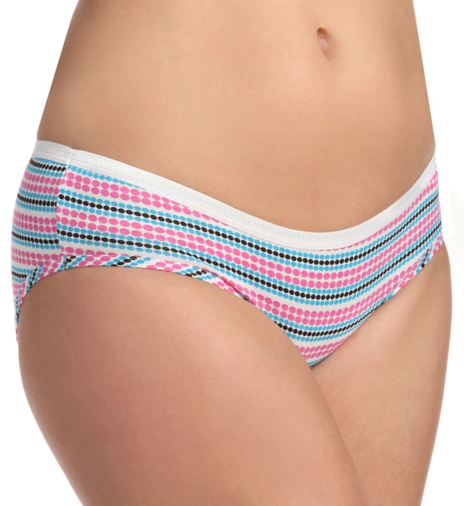 Ladies' Cotton Hipster Panties Multi - 3 Pack