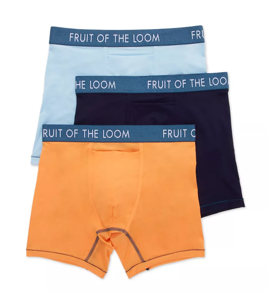 Getaway Breathable Travel Boxer Brief - 3 Pack Assorted S