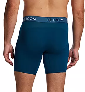 Getaway Breathable Long Leg Boxer Brief - 3 Pack Assorted L