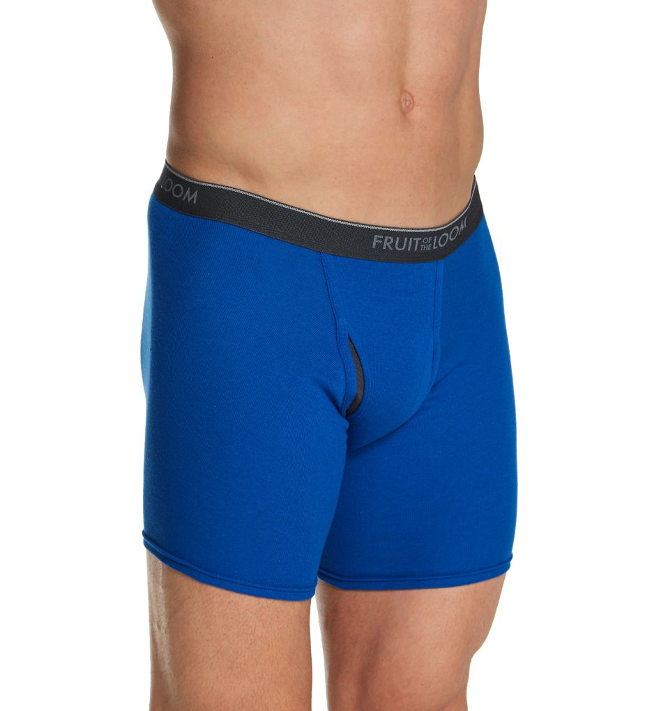 Coolzone Extended Size Boxer Briefs - 4 Pack BlkGr 2XL