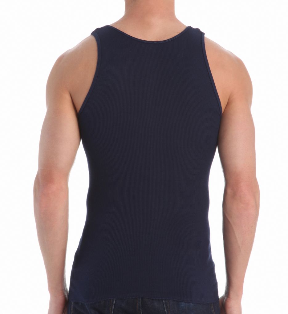 Men's Assorted Core Cotton A-Shirts - 4 Pack