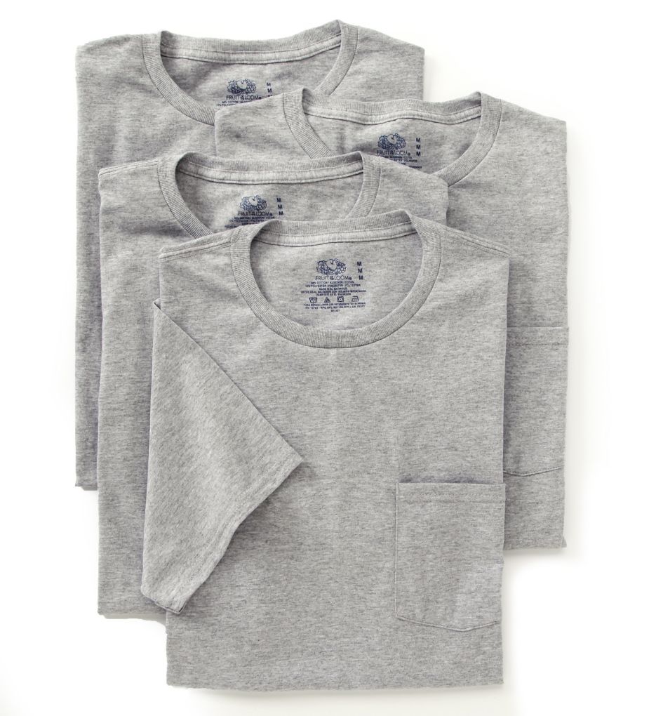 heather grey fruit of the loom