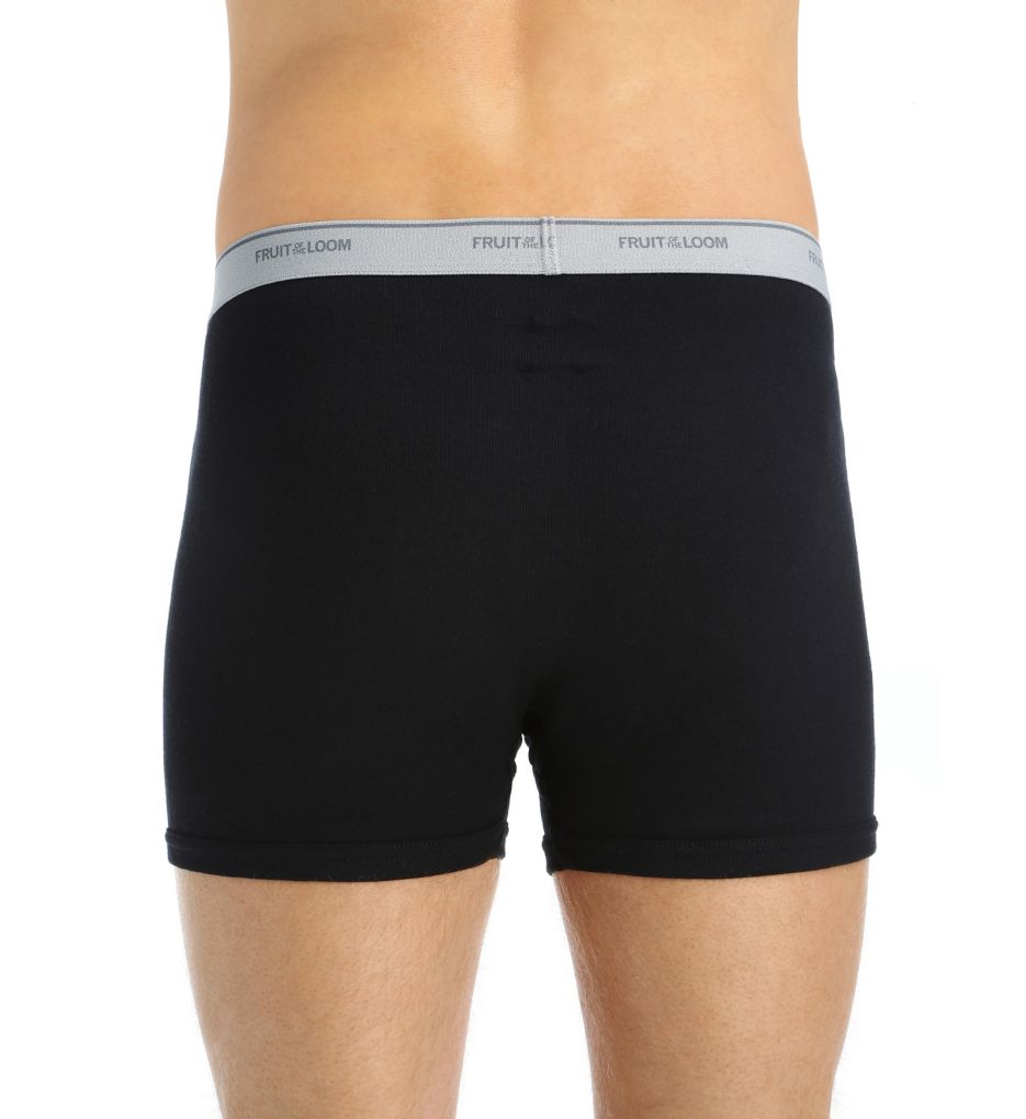 Extended Size Short Leg Boxer Briefs - 4 Pack