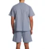 Fruit Of The Loom Short Sleeve Knee Length Pajama Short Set 5032426 - Image 2