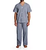 Fruit Of The Loom Short Sleeve Woven Pajama Pant Set 5032444 - Image 1