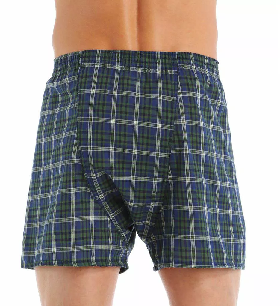 Fruit Of The Loom Traditional Tartan Assort Woven Boxer - 3 Pack 590 - Image 2