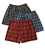 Fruit Of The Loom Traditional Tartan Assort Woven Boxer - 3 Pack 590 - Image 4