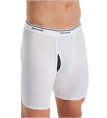 Fruit Of The Loom Coolzone White Boxer Briefs - 5 Pack