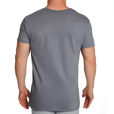 Stay Tucked Cotton V Neck T-Shirts - 5 Pack