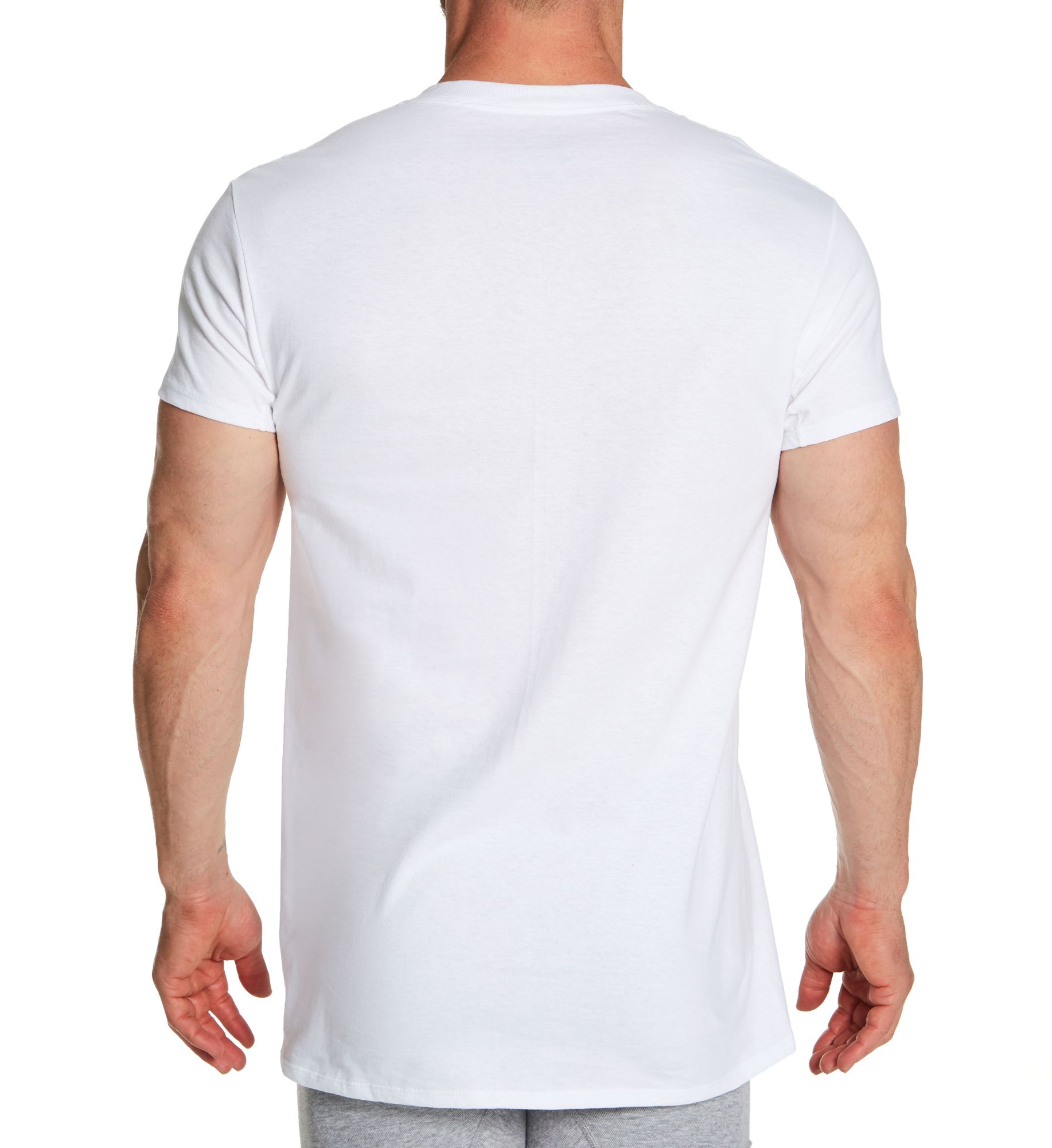 Fruit Of The Loom Coolzone Crew Neck T-Shirts - 5 Pack WHT S  - Image 2