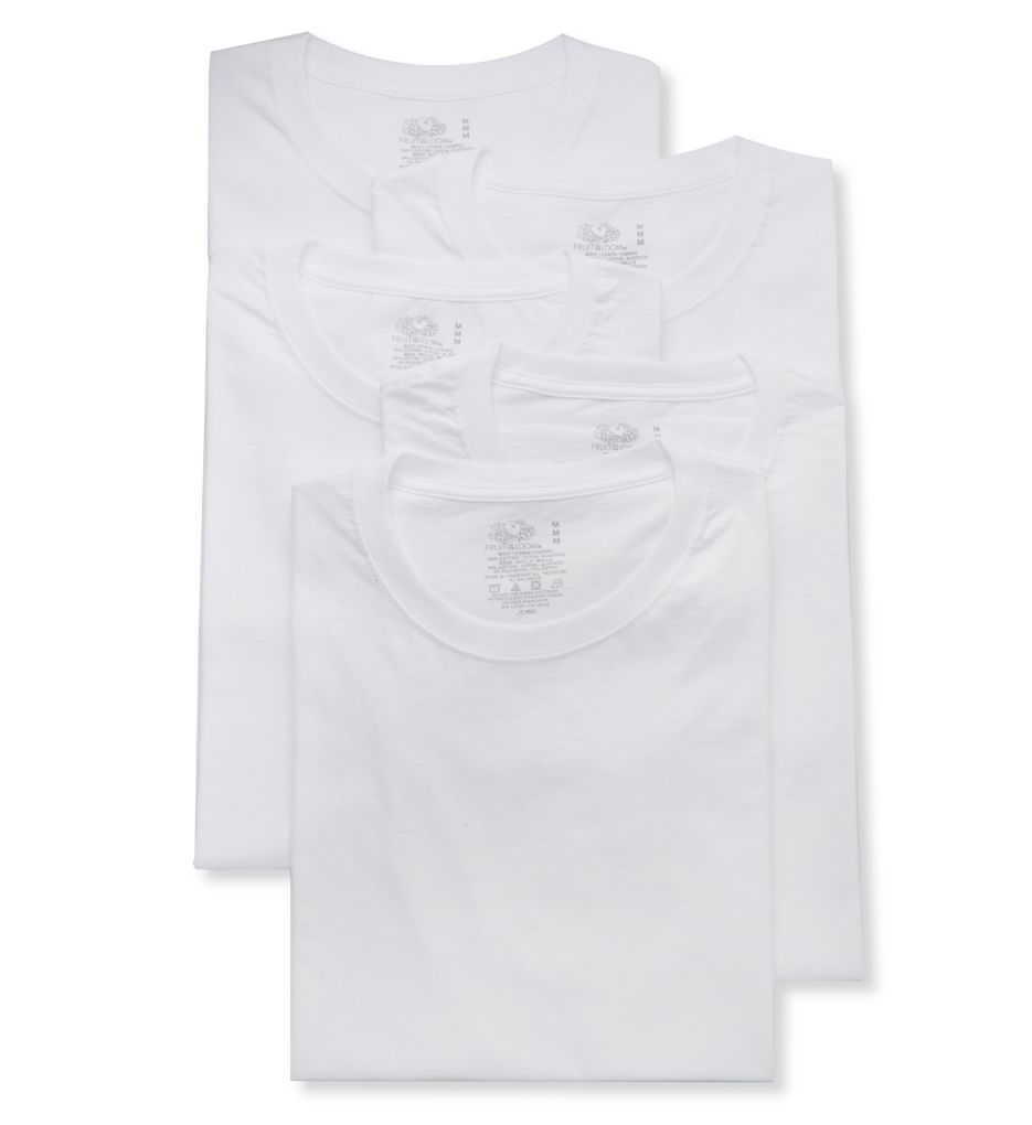 Coolzone Crew Neck T-Shirts - 5 Pack by Fruit Of The Loom