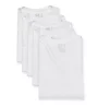 Fruit Of The Loom Stay Tucked Extended Size V-Neck T-Shirts - 5 Pack 5P2VXTG - Image 3