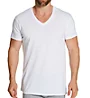 Fruit Of The Loom Stay Tucked Extended Size V-Neck T-Shirts - 5 Pack 5P2VXTG - Image 1
