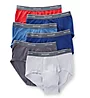Fruit Of The Loom Extended Size Mid Rise Cotton Briefs - 5 Pack 5P46XTG - Image 4