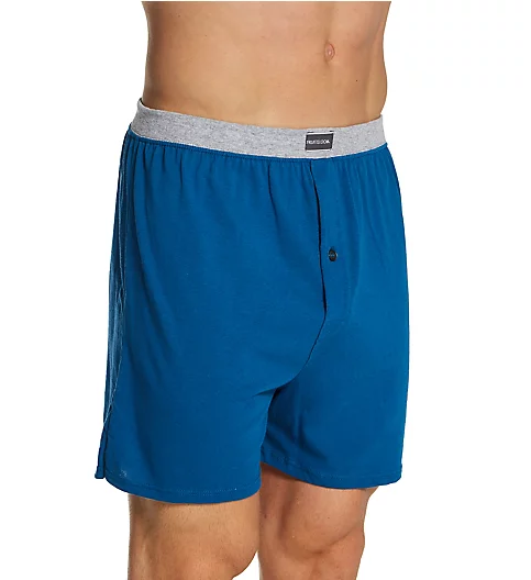 Fruit Of The Loom Men's Assorted Cotton Knit Boxers - 5 Pack 5P540TG