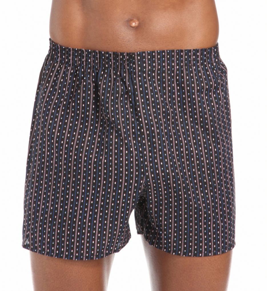 Core Assorted Woven Boxers - 5 Pack-fs