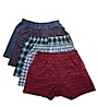 Fruit Of The Loom Assorted Tartan Plaid Woven Boxers - 5 Pack 5P590TG - Image 3