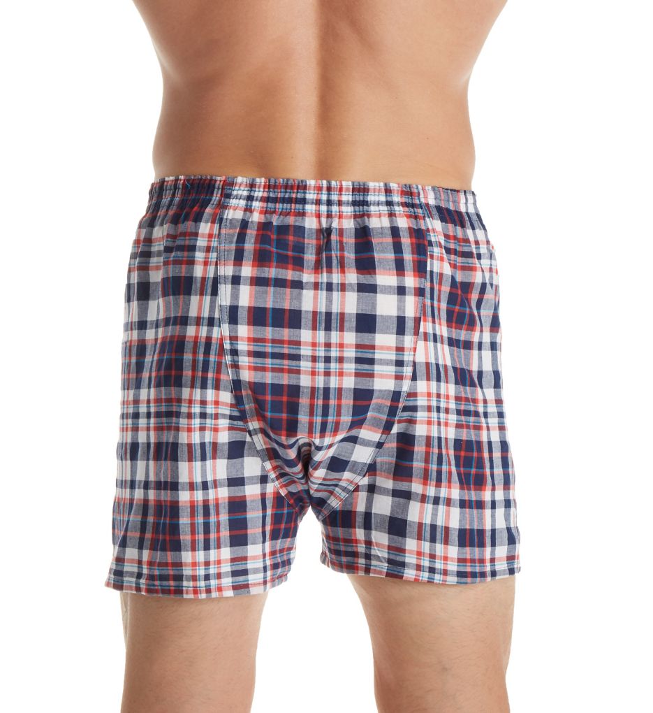 Men's Plaid Woven Boxers - 5 Pack