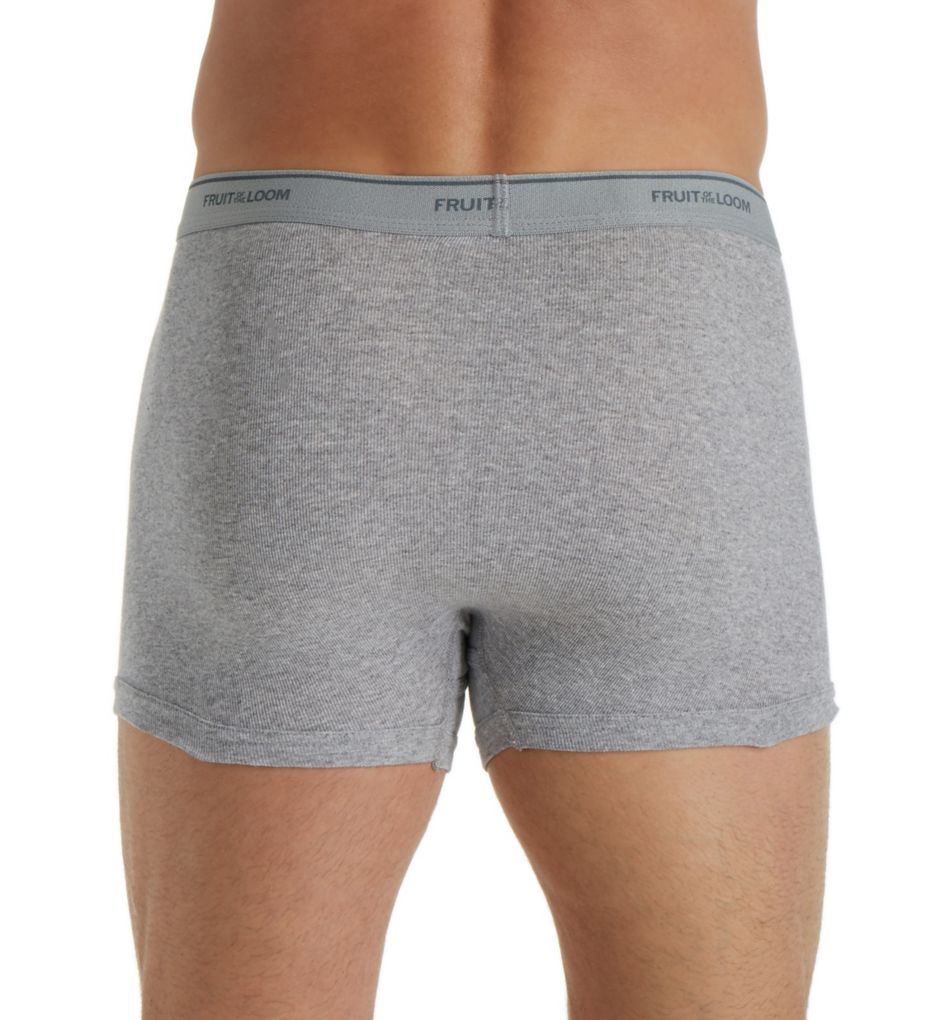 Assorted Cotton Short Leg Boxer Briefs - 5 Pack