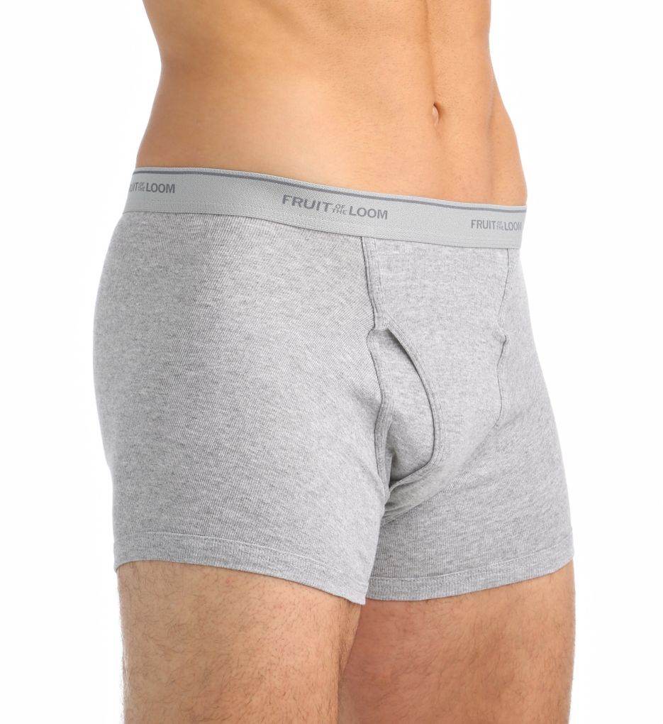 Cotton Short Leg Boxer Briefs - 5 Pack