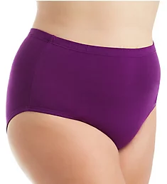 Fit For Me Cotton Mesh Brief Panties - 6 Pack