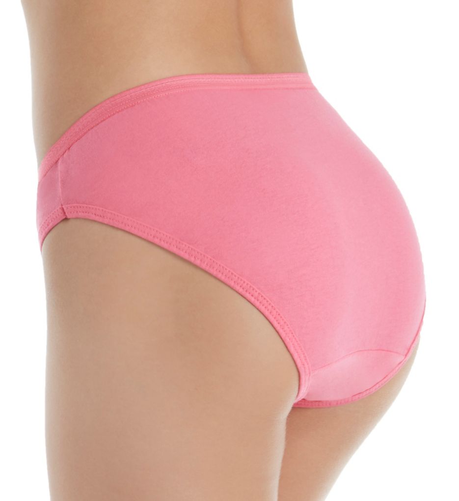 Maidenform Bikini Underwear Panties, Women's Cotton Stretch Tagless Panty 3  Pack