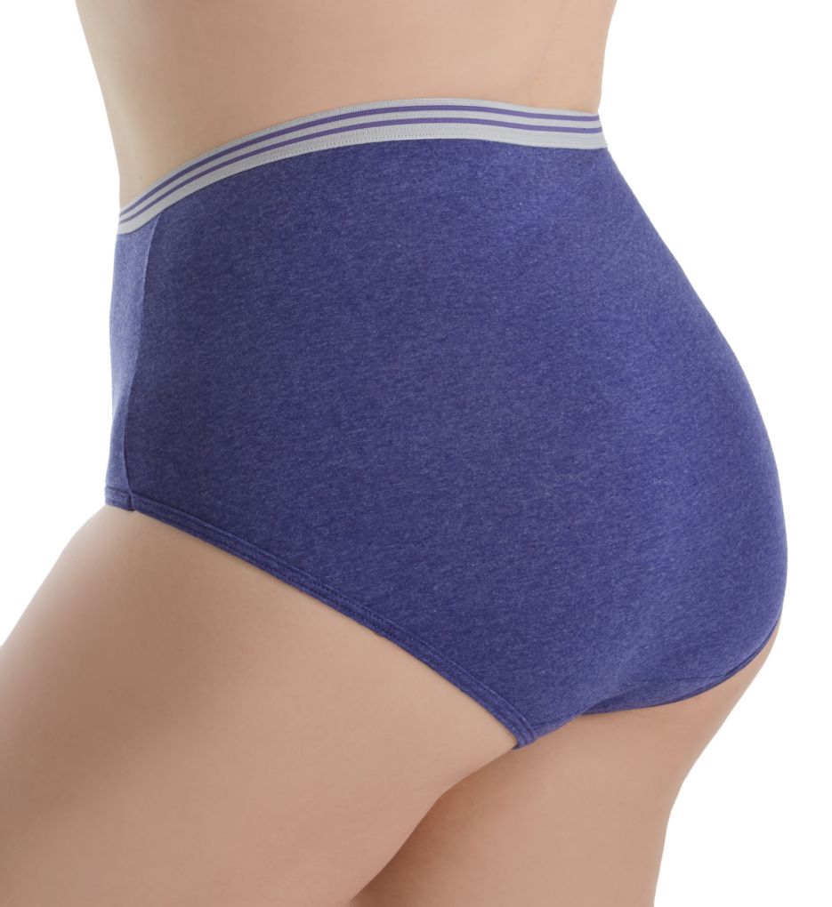 Fruit of the Loom Women's Heather Brief, 6 Pack