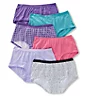 Fruit Of The Loom Cotton Assorted Low Rise Boyshort Panty - 6 Pack 6DBSTA1 - Image 4