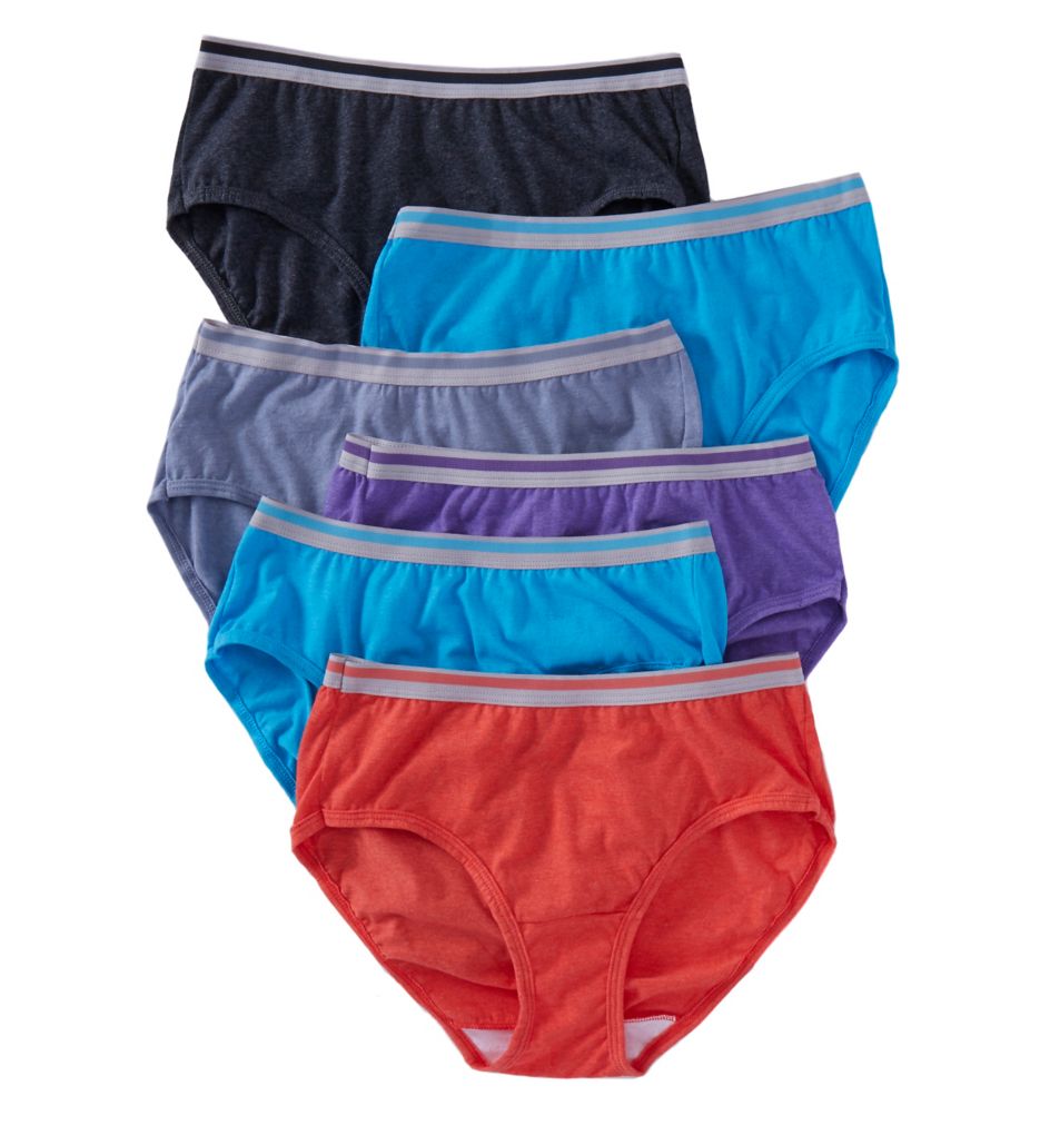 Fruit of the Loom Women's Brief Underwear, 6 Pack