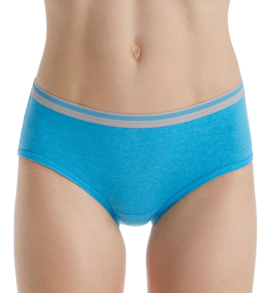 Fruit of the Loom Women's Heather Low Rise Brief Panty, Size: 7 6 ct