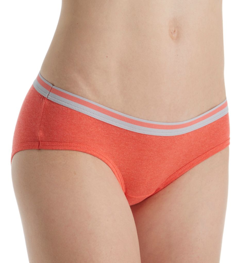 Heather Low Rise Hipster Panties - 6 Pack