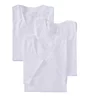 Fruit Of The Loom Stay Tucked Cotton V Neck T-Shirt - 6 Pack 6P2626V - Image 4
