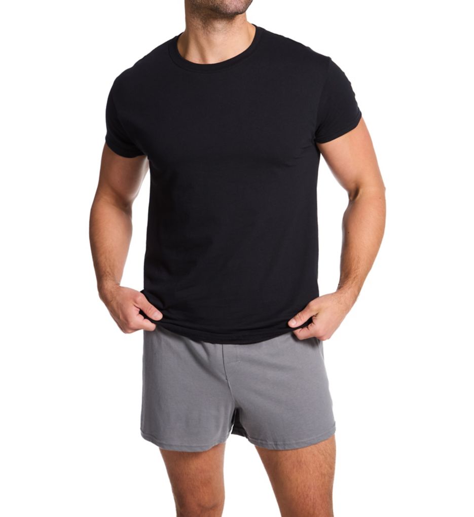 Fruit Of The Loom Stay Tucked Assorted Cotton Crew T-Shirt - 6 Pack 6P2802C - Image 5