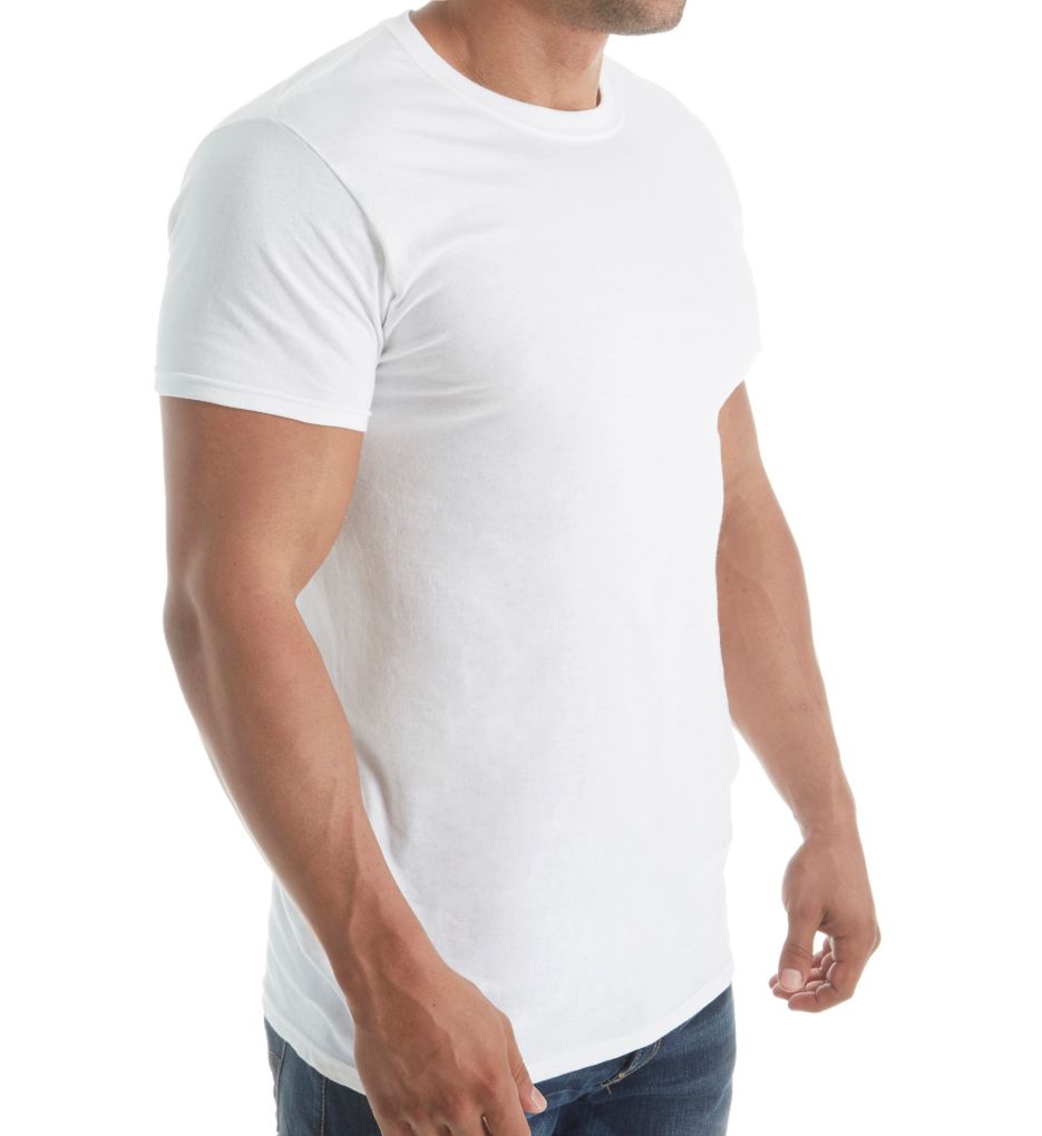 Stay Tucked Cotton Crew T-Shirt - 6 Pack by Fruit Of The Loom