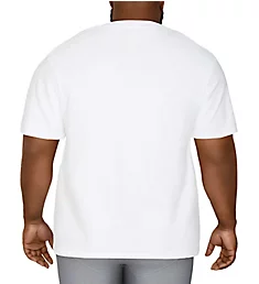 Big Man White Crew T-Shirt - 6 Pack WHT 2XL