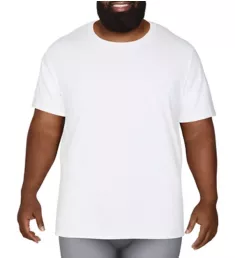 Big Man White Crew T-Shirt - 6 Pack