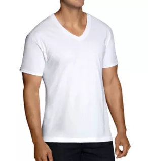 Tall Man White V-Neck - 6 Pack