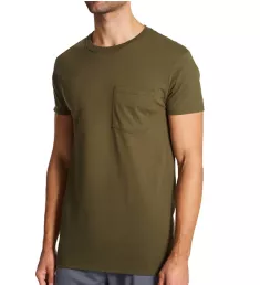 Men's Fashion Pocket T-Shirts - 6 Pack