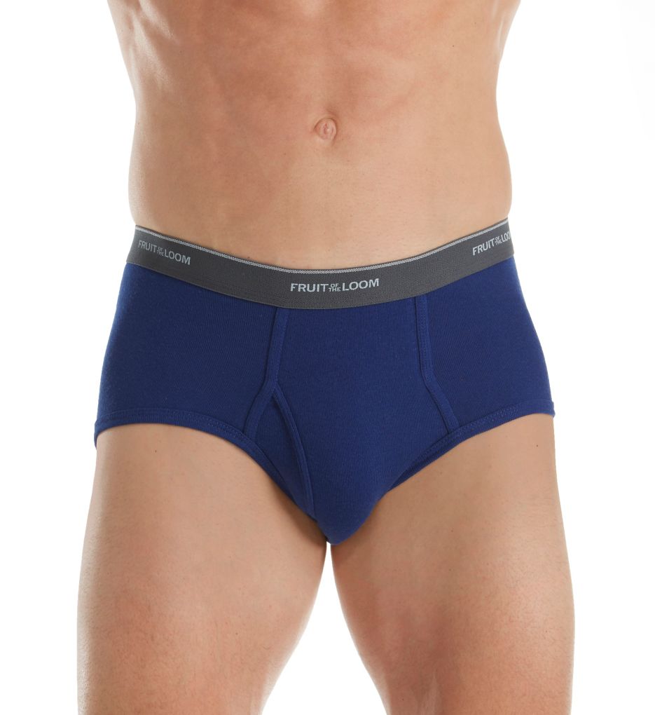 Fruit of the Loom 6-Pack Stripes/Solid Fashion Brief 6P4619