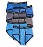 Fruit Of The Loom Stripes & Solids Briefs - 6 Pack 6P4619 - Image 4