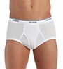Fruit Of The Loom Extended Size Full Cut White Briefs - 6 Pack 6P7601X - Image 1