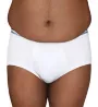 Fruit Of The Loom Big Man White Brief - 6 Pack 6P76BAM - Image 1