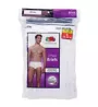 Fruit Of The Loom Mens Full Cut 100% Cotton White Briefs - 3 Pack 7601 - Image 4