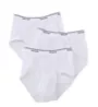 Fruit Of The Loom Mens Full Cut 100% Cotton White Briefs - 3 Pack 7601 - Image 5