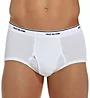 Fruit Of The Loom Extended Size 100% Cotton White Briefs - 3 Pack 7690 - Image 1