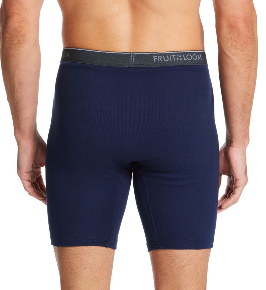 MEN'S FRUIT OF THE LOOM 2 PACK COOL BLEND LONG LEG BOXER BRIEFS