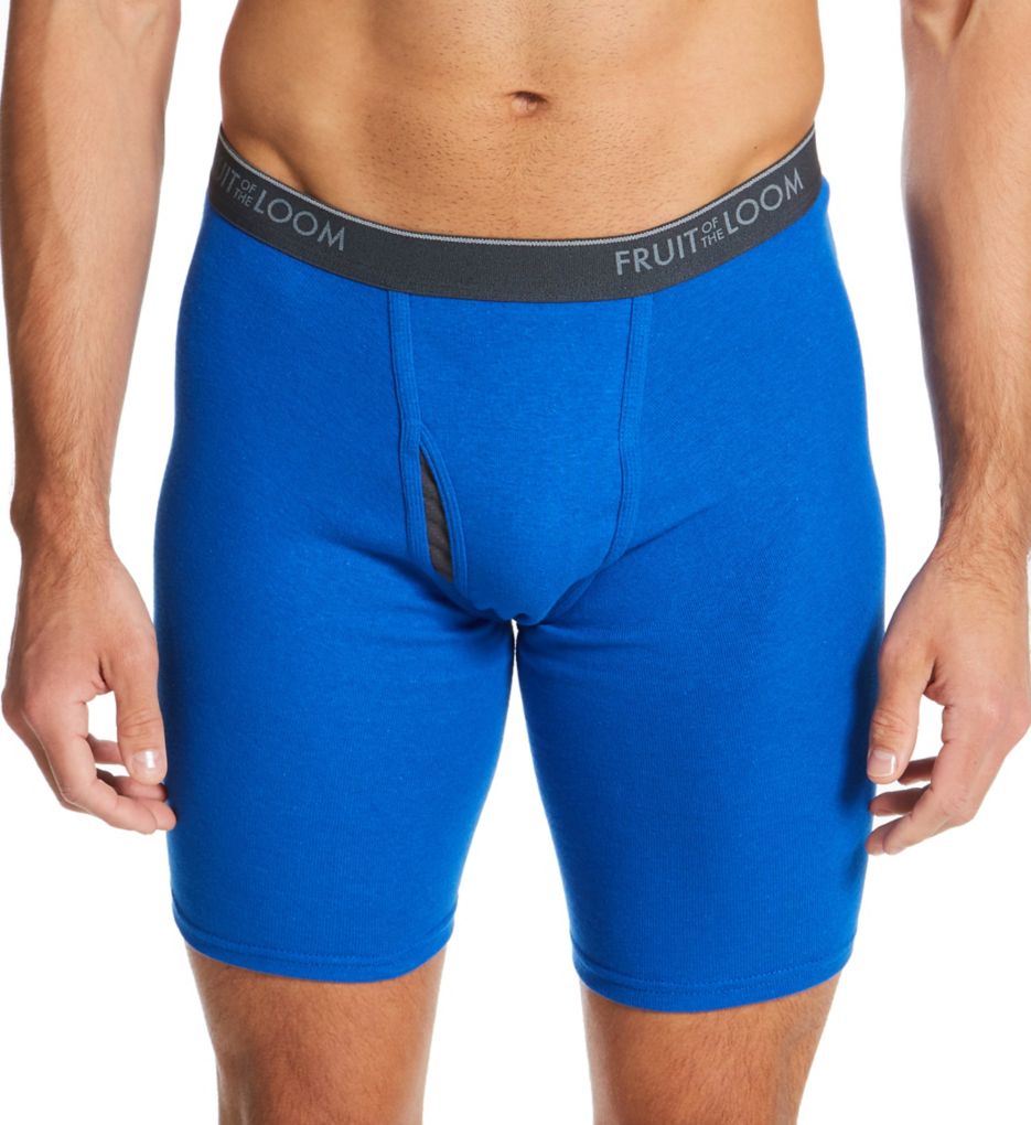 Coolzone Assorted Long Leg Boxer Brief - 7 Pack by Fruit Of The Loom