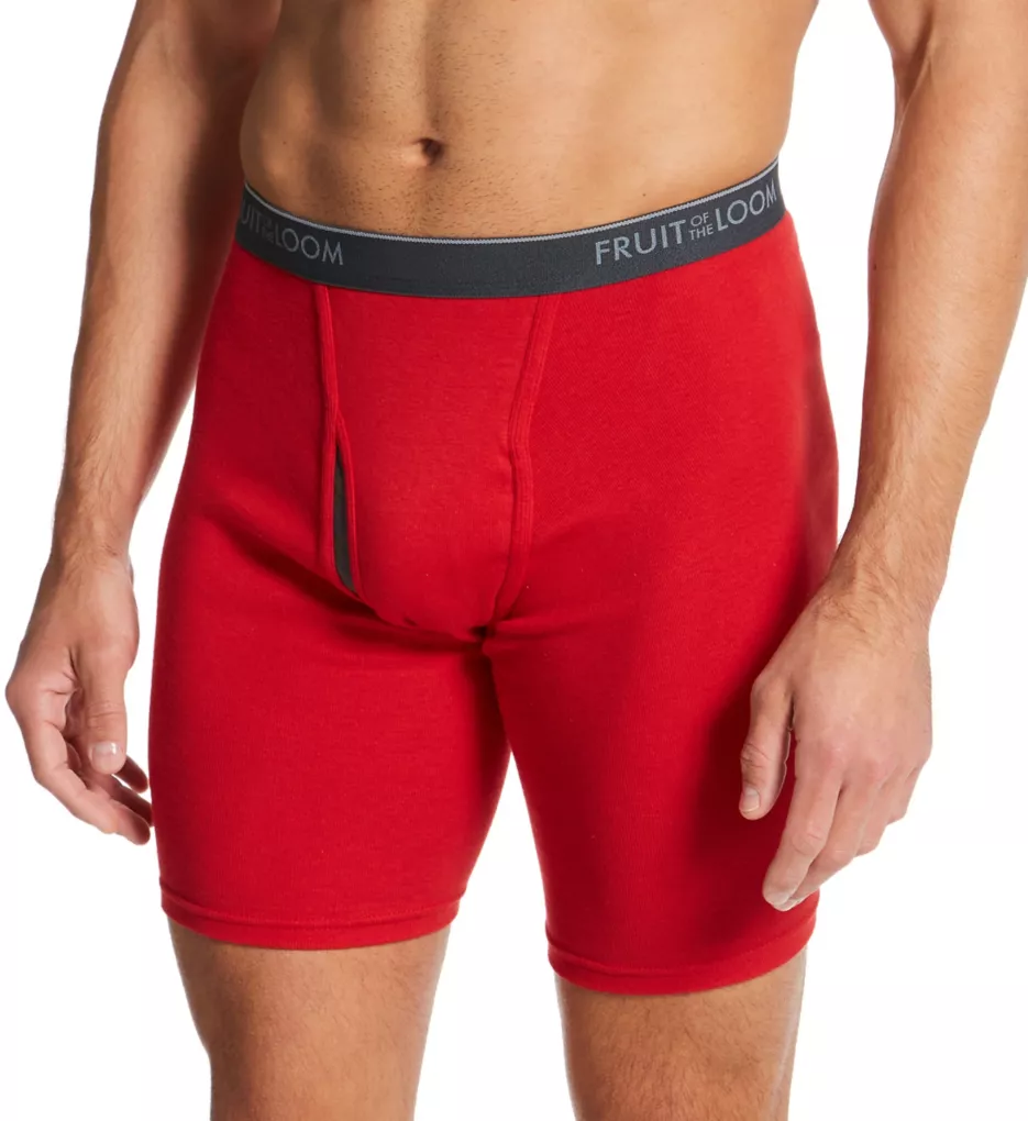 Coolzone Assorted Long Leg Boxer Brief - 7 Pack