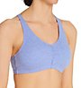 Fruit Of The Loom Shirred Front Racerback Sports Bra - 3 Pack