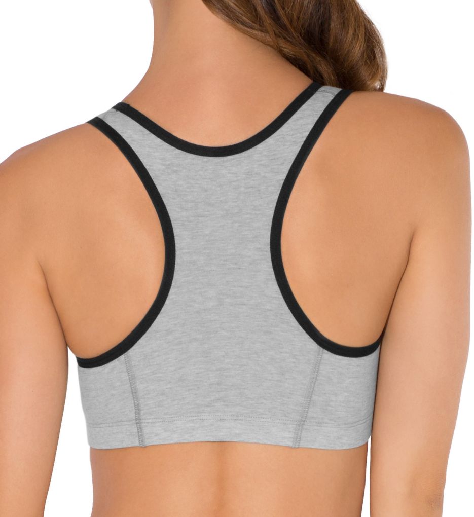 Fruit of the Loom Women's Tank Style Cotton Sports Bra, 3-Pack, Style-9012  